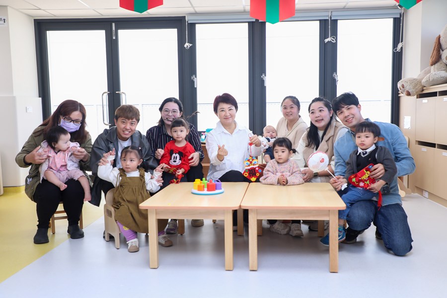 盧市長-讓年輕家庭在地安居-安心托育