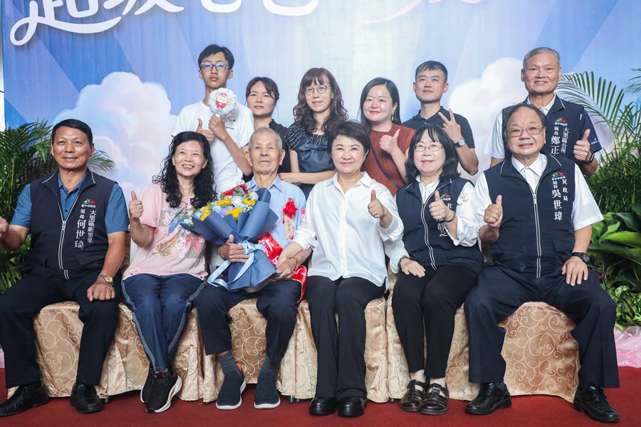 大里區郭炳熖所帶給後輩的經驗皆是人生座右銘