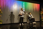邀請紅心四男子創作二重唱，以音樂帶動表演會場氣氛